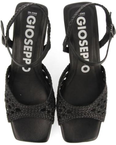 SANDALIAS DE TACÓN GIOSEPPO DURSLEY 72073 NEGRAS NEGRO