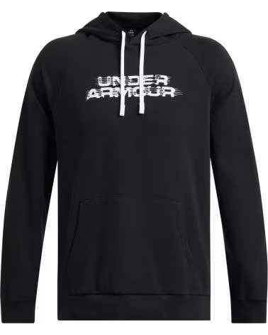 UNDER ARMOUR SUDADERA CON CAPUCHA 1389428-001 PARA HOMBRE NEGRO