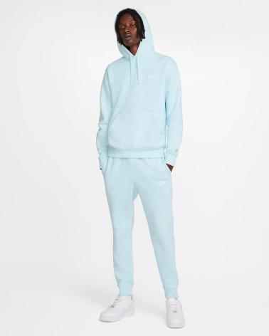 FELPA CON CAPPUCCIO NIKE BV2654 NERA PER UOMO NEGRO