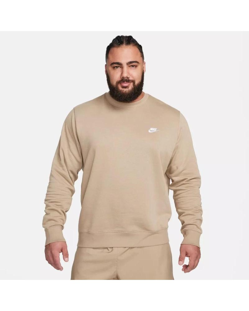 NIKE SPORTSWEAR CLUB FLEECE SWEATSHIRT BV2662 BRAUN MARRóN
