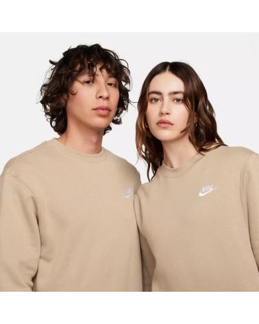NIKE SPORTSWEAR CLUB FLEECE SWEATSHIRT BV2662 BRAUN MARRóN