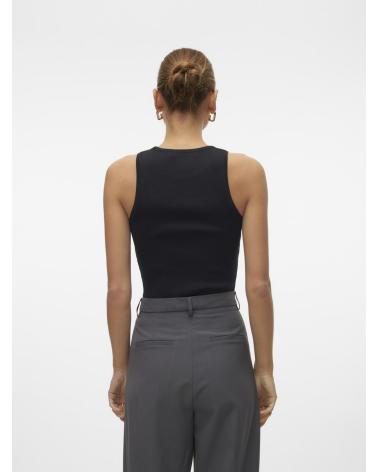 VERO MODA TOP CROP PRETO 10300339 NEGRO