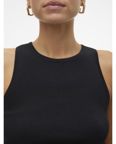 VERO MODA TOP CROP PRETO 10300339 NEGRO