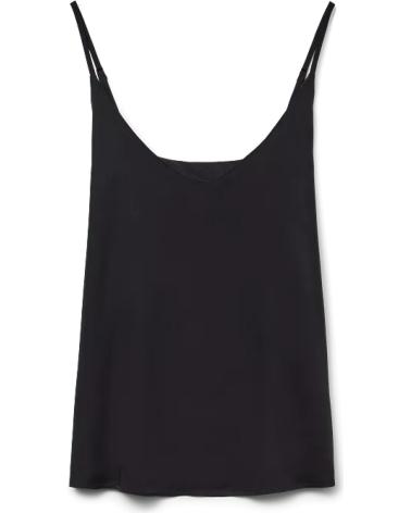 VERO MODA TOP DE ALÇAS BECKET PRETO - REF. 10327680 NEGRO