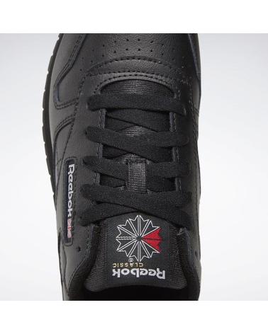 REEBOK ZAPATILLA KIDS CL LTHR 100010470 BLACK