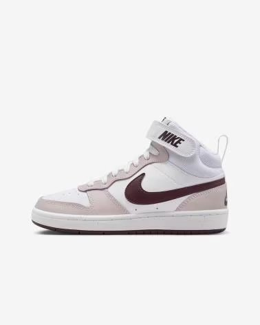 NIKE SNEAKER COURT BOROUGH MID 2 CD7782 118 WEISS MARRóN