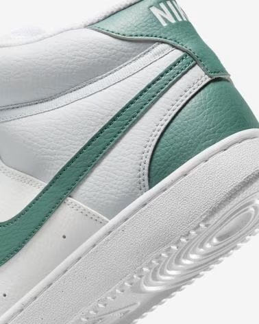 ZAPATILLAS NIKE COURT VISION MID NEXT NATURE DN3577-102 BLANCO VERDE VERDE