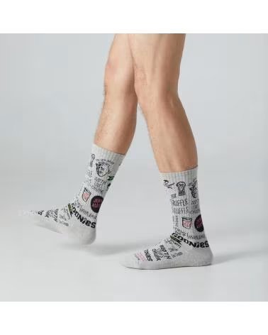 CALZINI UNISEX JIMMY LION ATHLETIC GOONIES 4 LIFE GRIS