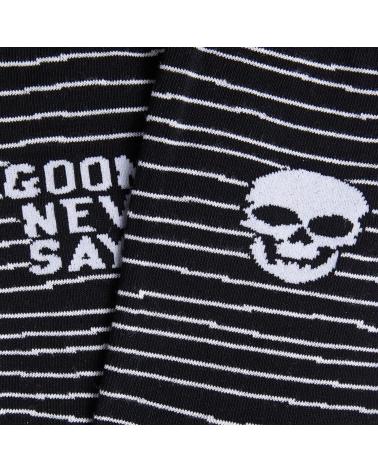 JIMMY LION CALCETIN GOONIES NEVER SAY DIE NEGRO