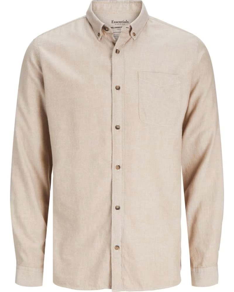 JACK AND JONES CAMISA JACKJONES 077-50508808749395 EN PARA HOMBRE BEIGE