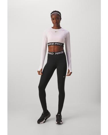 NIKE TOP CROP PRO DE MANGA COMPRIDA FV5484 BRANCO BLANCO