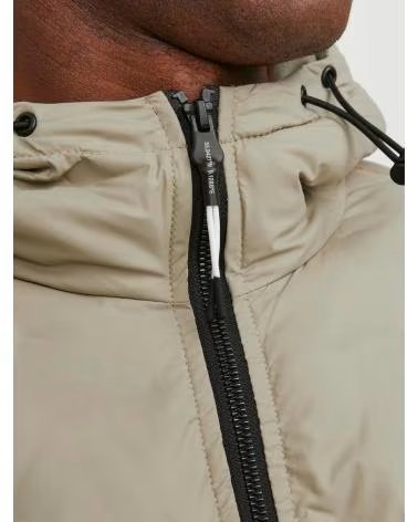 JACK AND JONES Sudadera Con Capucha JackJones 49839274426707 en beige para hombre BEIGE