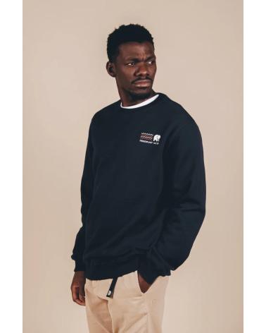 SWEAT-SHIRT TRENDSPLANT 029010MESN BLEU MARINE AZUL MARINO