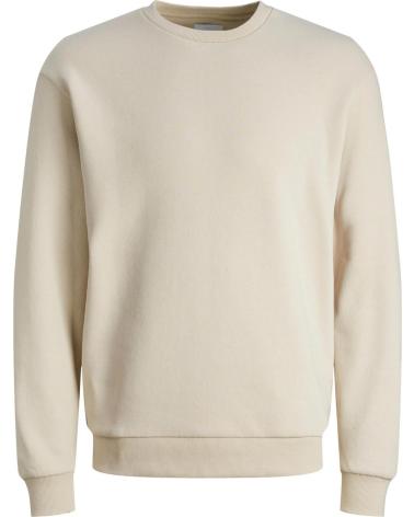 JACK & JONES SUDADERA 12249341 BEIGE BEIGE