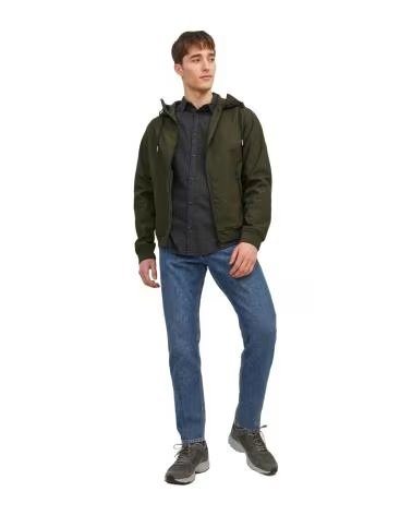 JACK AND JONES Chaqueta Softshell Jack Jones Jjebasic Rosin Con Capucha VERDE
