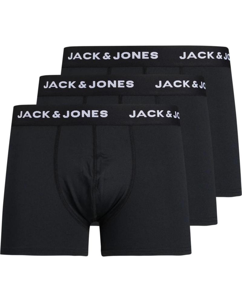 JACK AND JONES CONFEZIONE BOXER MICROFIBER TRUNKS 12204876 NERO BLACK