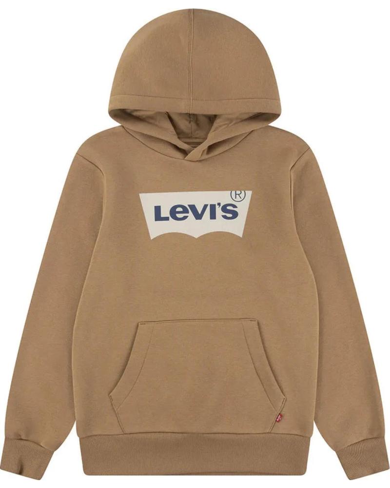 LEVIS CAMISOLA COM CAPUZ RODEO BROWN 9E8778-J62 CÁQUI CAQUI