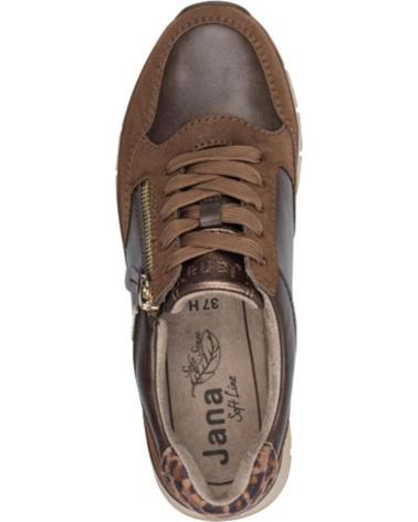 SNEAKERS VEGANE JANA 23762 MARRONE MARRON