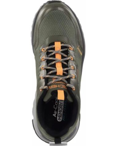 SKECHERS D'LUX JOURNEY SLATE PEAK HIKING SNEAKERS KHAKI KAKI