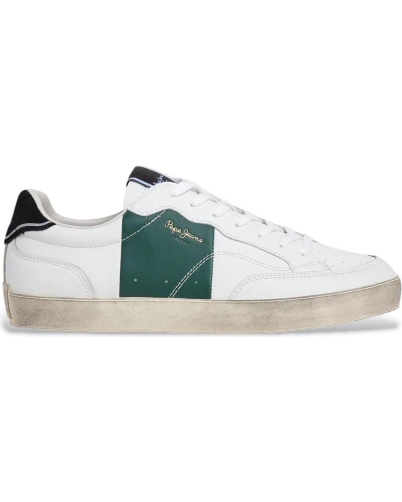 PEPE JEANS PMS300007 TÊNIS CASUAIS BRANCOS BLANCO