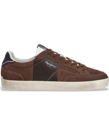 TÉNIS PEPE JEANS PMS300005 CASTANHO MARRóN