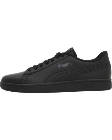 PUMA SMASH V2 L CASUAL SNEAKERS BLACK BLACK