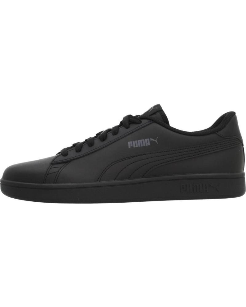 PUMA SMASH V2 L CASUAL SNEAKERS BLACK BLACK