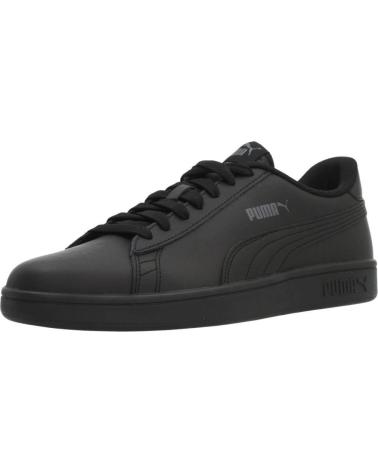 PUMA SMASH V2 L CASUAL SNEAKERS BLACK BLACK