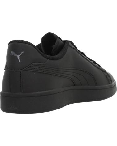 PUMA SMASH V2 L CASUAL SNEAKERS BLACK BLACK