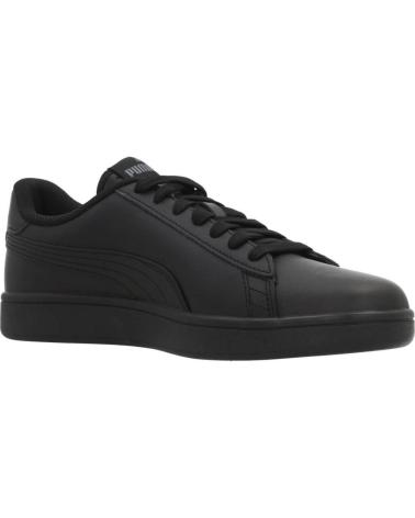 PUMA SMASH V2 L CASUAL SNEAKERS BLACK BLACK