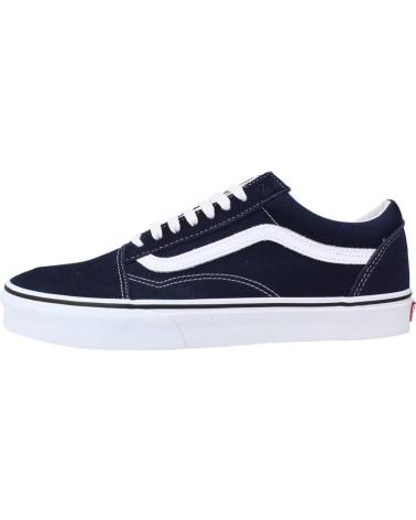VANS UA OLD SKOOL BASKETS DÉCONTRACTÉES BLEU MARINE ET BLANC PARNIGHWHT