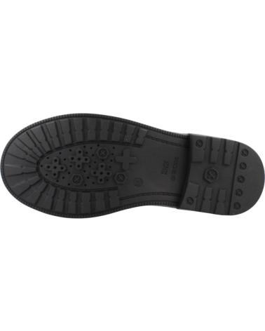 STIVALI GEOX J ECLAIR GIRL B C1357 GRIGIO CON CERNIERA E FIBBIA C1357