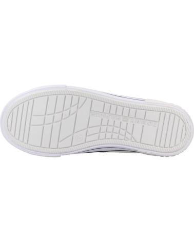 TOMMY HILFIGER LACE UP BNCBLU WEISSE SNEAKER MIT BLAUEN DETAILS BNCBLU