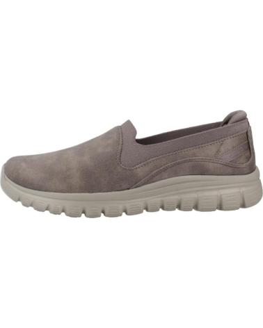 SKECHERS ZAPATILLAS CASUAL SKECHERS GRACEFUL LEANING I 100703 GRIS TAUPE MARRóN
