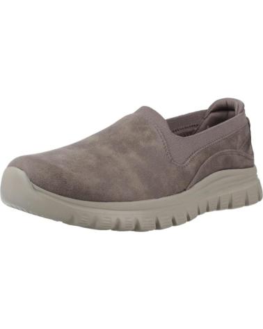 SKECHERS ZAPATILLAS CASUAL SKECHERS GRACEFUL LEANING I 100703 GRIS TAUPE MARRóN