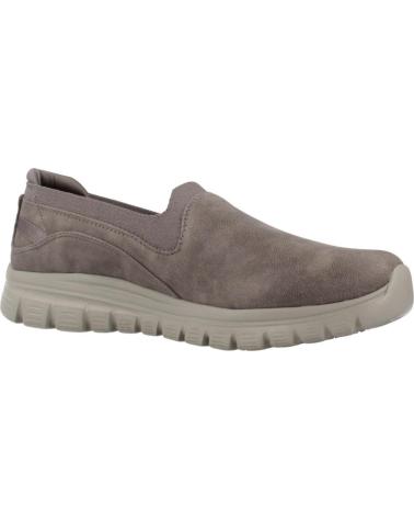 SKECHERS ZAPATILLAS CASUAL SKECHERS GRACEFUL LEANING I 100703 GRIS TAUPE MARRóN