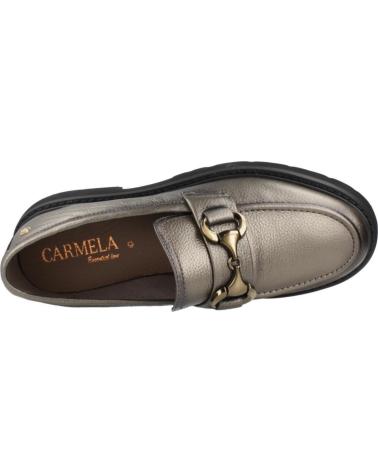 CARMELA MOCASINES MUJER MODELO 16199101C COLOR MARRON PLOMO