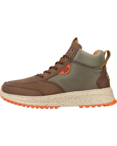 HEY DUDE TAHONE NYLON DGRMLT - BROWN CASUAL SNEAKERS DGRMLT