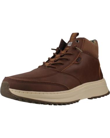 HEY DUDE TAHOE CLASSIC BROWN - BROWN ANKLE BOOTS BROWN