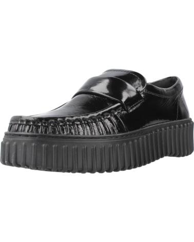 MOCASINES CLARKS TORHILL MOCC NEGROS BLACK