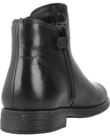 BOTAS GEOX J AGATA GIRL WPF C9999 NEGRAS C9999