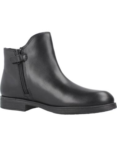 BOTAS GEOX J AGATA GIRL WPF C9999 NEGRAS C9999