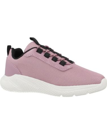 SAPATILHAS CASUAIS GEOX J SPRINTYE GIRL ROSA C8106 C8106