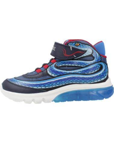GEOX J CIBERDRON BOY SNEAKER BLAU C4231 C4231