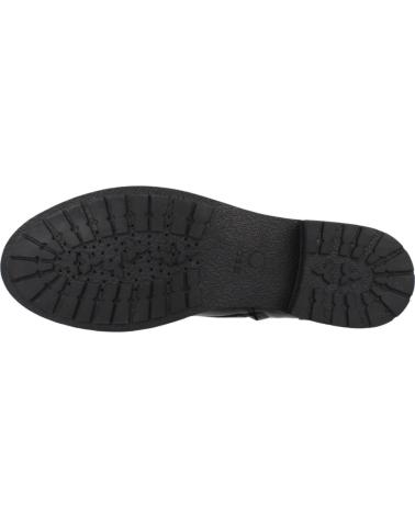 BOTTINES GEOX D RAWELLE NOIRES À LACETS ET FERMETURE ÉCLAIR LATÉRALE C9999 C9999