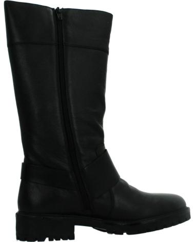 BOTTES HAUTES GEOX D HOARA NOIRES AVEC BOUCLE DÉCORATIVE C9999 C9999