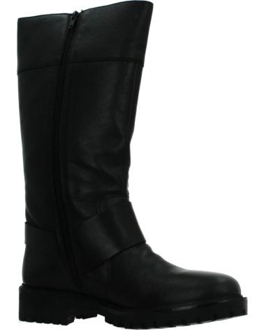BOTTES HAUTES GEOX D HOARA NOIRES AVEC BOUCLE DÉCORATIVE C9999 C9999