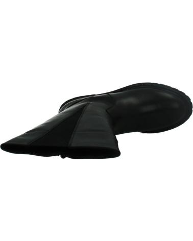 GEOX D IRIDEA STIEFEL SCHWARZ MIT DICKER SOHLE UND MITTLEREM SCHAFT C9999 C9999