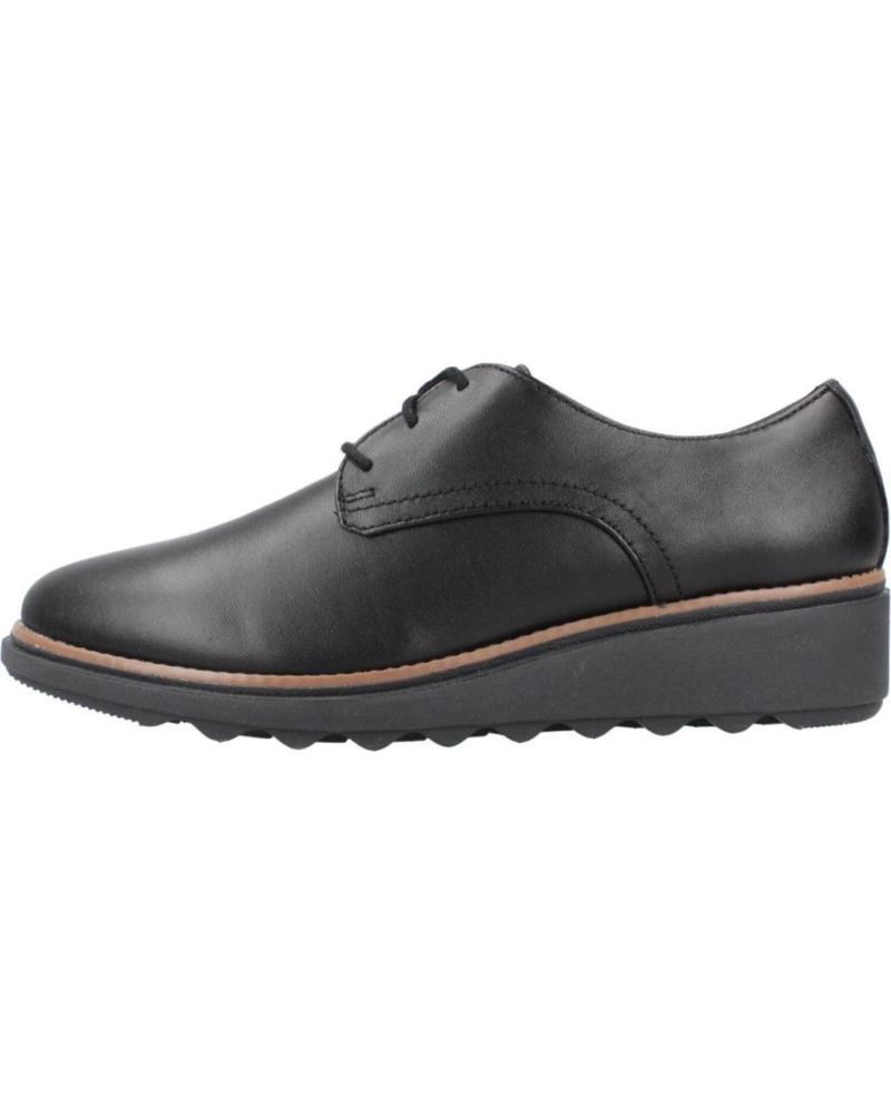 CLARKS SHARON RAE BLÜCHER SCHWARZ BLACK