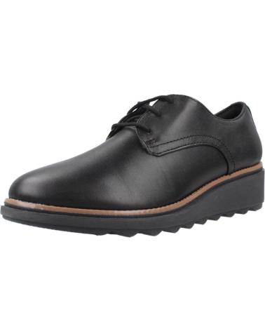 CLARKS SHARON RAE BLÜCHER SCHWARZ BLACK